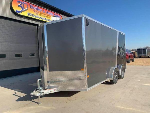 2021 CARGO PRO 7.5' X 16' X 6'10" Stealth Ramp Door Extra Tall Aluminum Enclosed Cargo Trailer 2021 CARGO PRO 7.5' X 16' X 6'10" Stealth Ramp Door Extra Tall Aluminum Enclosed Cargo Trailer