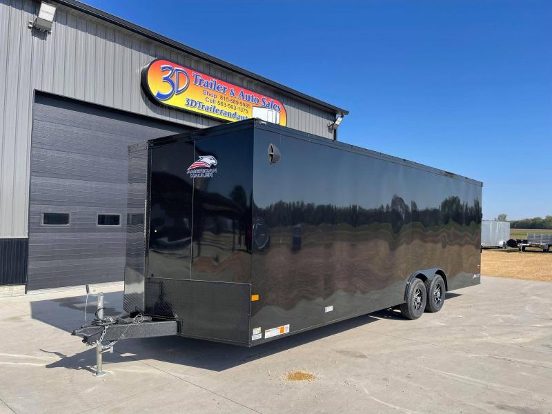 2022 AMERICAN HAULER 8.5' x 24' x 7' NIGHT HAWK 10K GVWR Race Car Enclosed Trailer 2022 AMERICAN HAULER 8.5' x 24' x 7' NIGHT HAWK 10K GVWR Race Car Enclosed Trailer