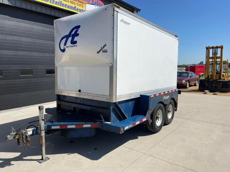 2019 Air Tow 14' 14K Electric Tilt Enclosed Equipment Trailer 3d