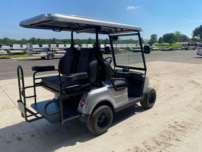 2022 Epic E40 Golf Cart Electric Vehicle by ICON 3d Trailer & Auto