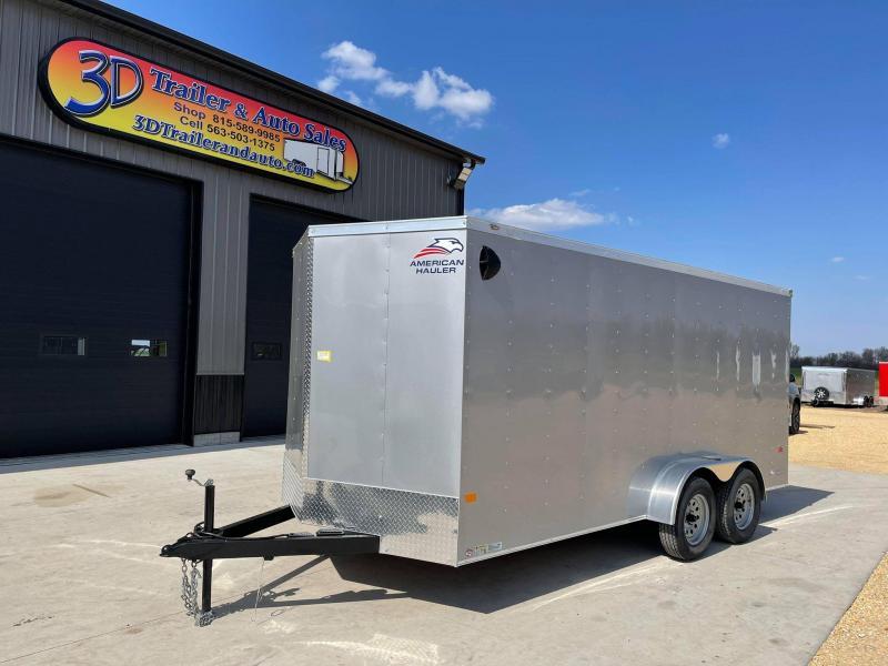 2021 American Hauler 7' x 16' x 7' 7k Arrow Deluxe UTV PACKAGE Enclosed Trailer 2021 American Hauler 7' x 16' x 7' 7k Arrow Deluxe UTV PACKAGE Enclosed Trailer