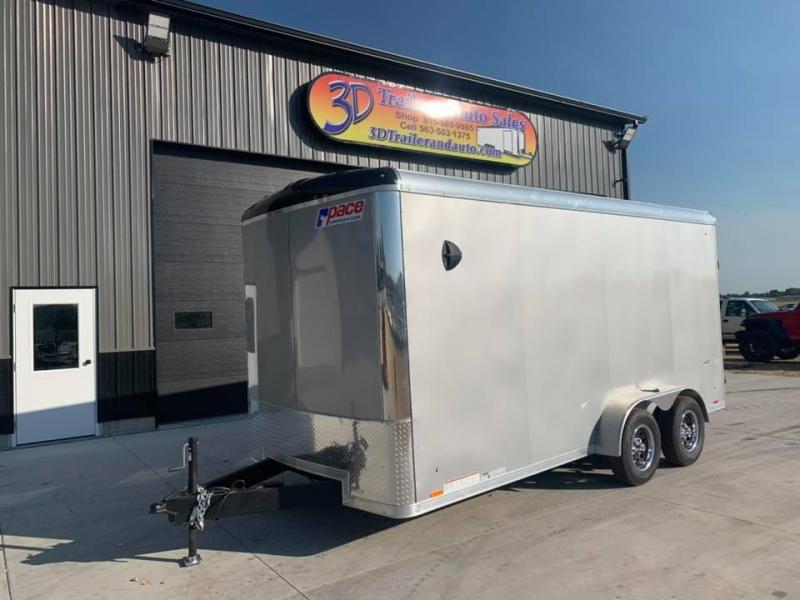 2021 Pace American 7' x 16' x 7' EXTRA TALL Cargo Sport PREMIUM Enclosed Trailer 2021 Pace American 7' x 16' x 7' EXTRA TALL Cargo Sport PREMIUM Enclosed Trailer