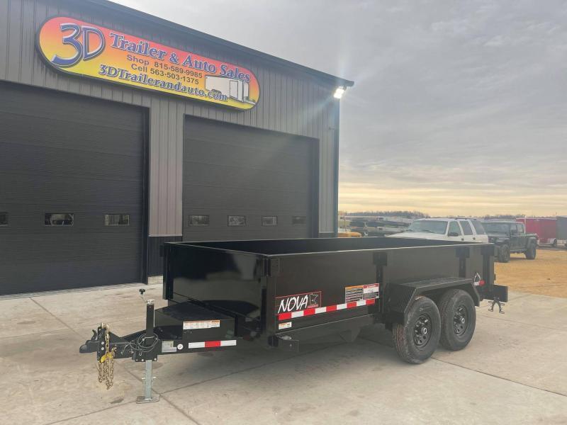 2022 82" X 14' 15400LB GVWR NOVA DUMP BED TRAILER 2022 82" X 14' 15400LB GVWR NOVA DUMP BED TRAILER
