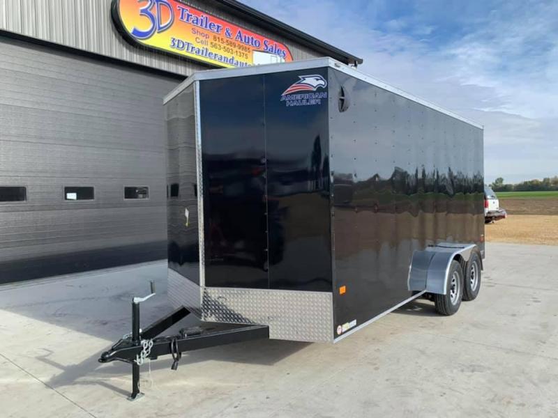 2021 American Hauler 7' x 16' x 7' 7k Arrow Deluxe UTV PACKAGE Enclosed Trailer 2021 American Hauler 7' x 16' x 7' 7k Arrow Deluxe UTV PACKAGE Enclosed Trailer