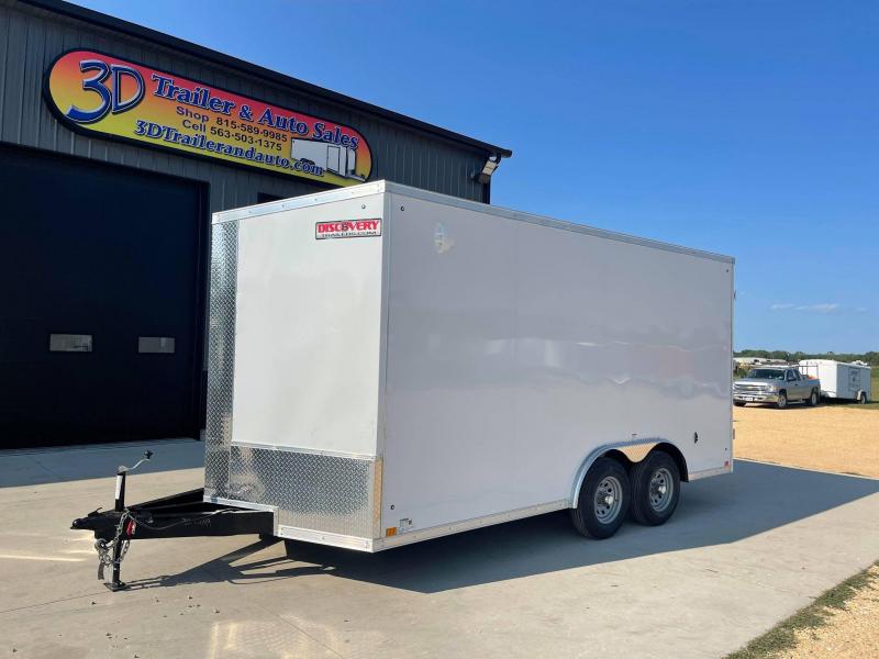 2022 Discovery 8.5' X 16' X 7' 7K CHALLENGER ET BARN DOOR ENCLOSED CARGO TRAILER 2022 Discovery 8.5' X 16' X 7' 7K CHALLENGER ET BARN DOOR ENCLOSED CARGO TRAILER
