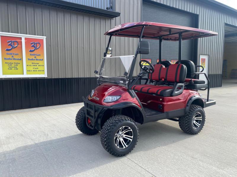 2023 ICON I40 48v ELECTRIC GOLF CART 4SEATER LOADED AND STREET LEGAL