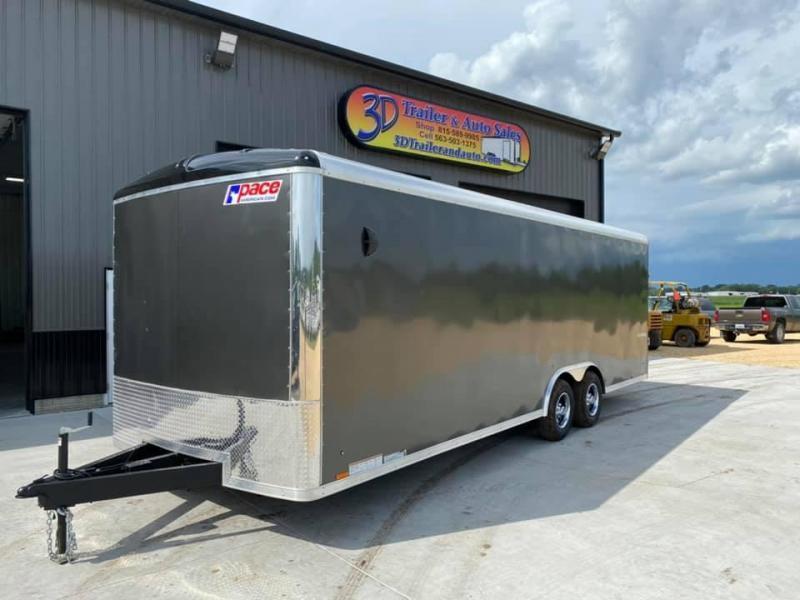 2023 Pace American 8.5' x 24' x 7' 10K GVW Cargo Sport Extra Tall PREMIUM Enclosed Trailer 2023 Pace American 8.5' x 24' x 7' 10K GVW Cargo Sport Extra Tall PREMIUM Enclosed Trailer