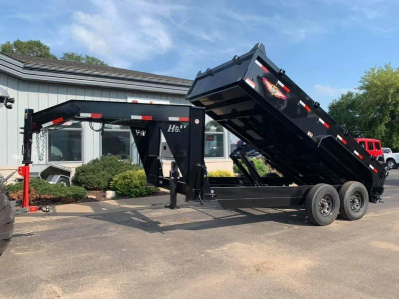 2020 H & H 83" x 14' 14k Gooseneck Dump Trailer 2020 H & H 83" x 14' 14k Gooseneck Dump Trailer