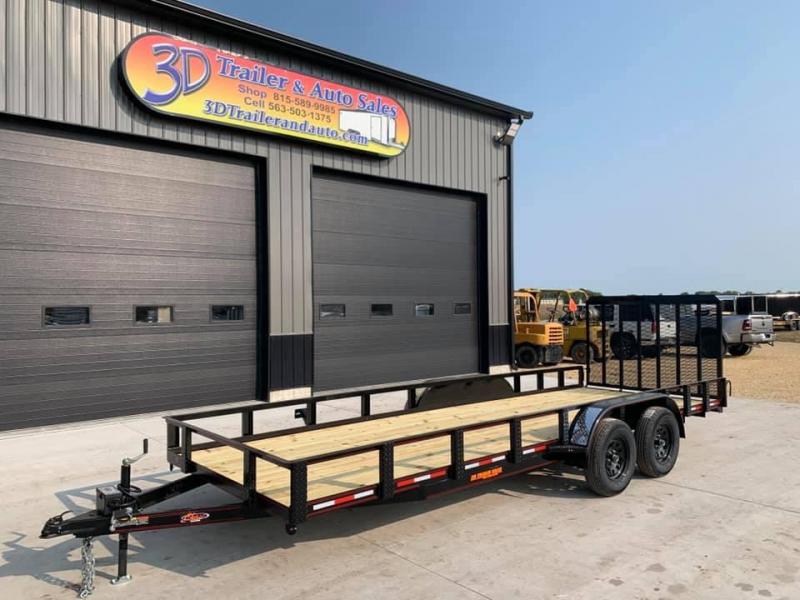 2021 Chase Trailers 6.5 x 20' w/ 4' Gate Open Utility Trailer 2021 Chase Trailers 6.5 x 20' w/ 4' Gate Open Utility Trailer