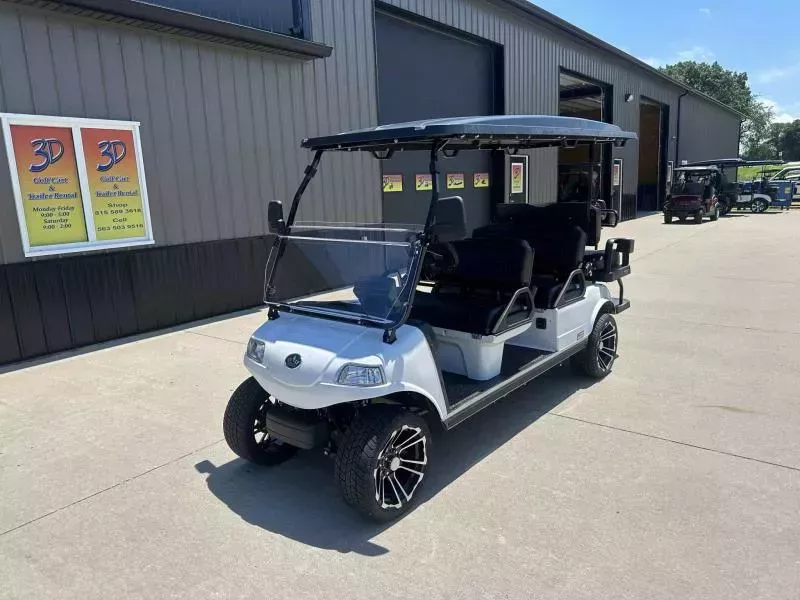 2025 EVOLUTION CARRIER 6 PLUS LITHIUM 48V Golf Cart 6-SEATER! LOADED & STREET LEGAL!!