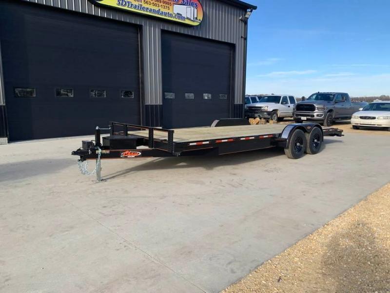 2024 Chase Trailers 22' 10K Loaded Flatbed Car Trailer