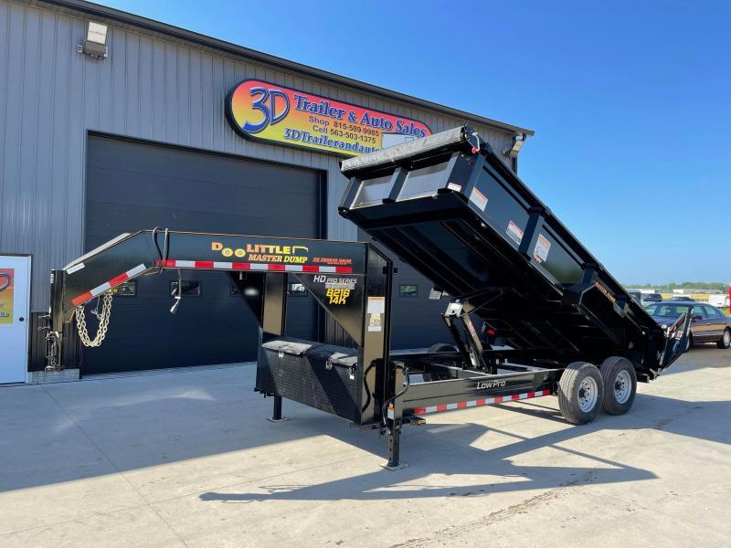 2022 Doolittle Trailer Mfg 82" X 16' 14K GOOSENECK Dump Trailer 3d Trailer & Auto Your local