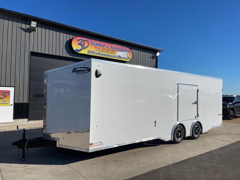 2023 Formula 8.5' x 24' x 7' 10k Triumph Enclosed Race Car Trailer 2023 Formula 8.5' x 24' x 7' 10k Triumph Enclosed Race Car Trailer