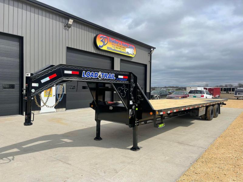 2022 Load Trail 102" x 36' 24000LB GVWR Gooseneck Deckover Trailer w/ Hydraulic Beavertail and jacks 2022 Load Trail 102" x 36' 24000LB GVWR Gooseneck Deckover Trailer w/ Hydraulic Beavertail and jacks