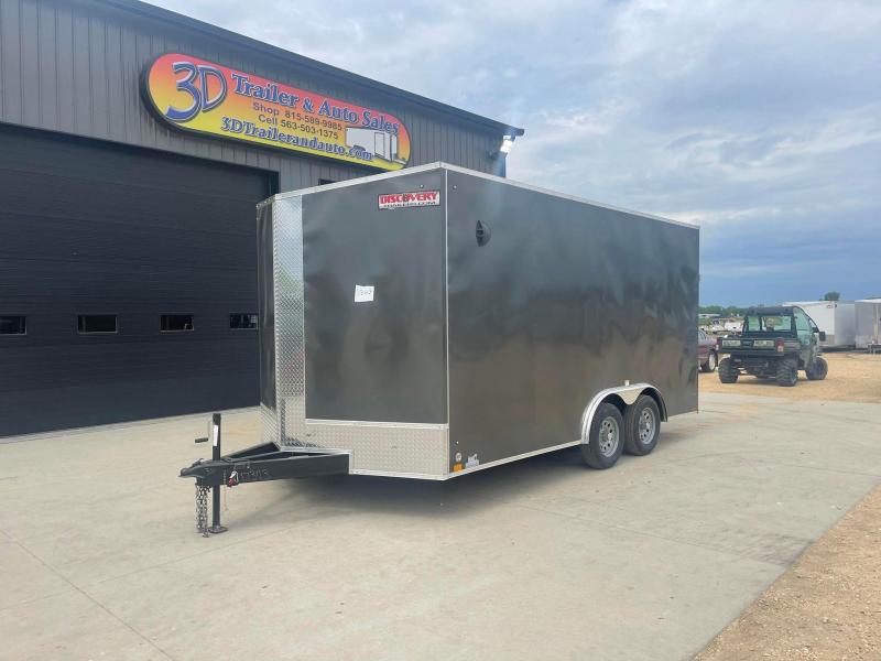 2023 Discovery 8.5' X 16' X 7'2" 7K CHALLENGER ET RAMP DOOR ENCLOSED CARGO TRAILER 2023 Discovery 8.5' X 16' X 7'2" 7K CHALLENGER ET RAMP DOOR ENCLOSED CARGO TRAILER