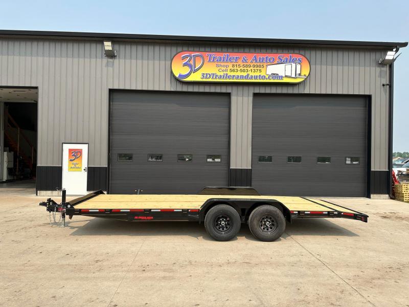 2024 Heartland 20' 10K GVWR Flat Bed Car Trailer 3d Trailer & Auto Your local Clinton