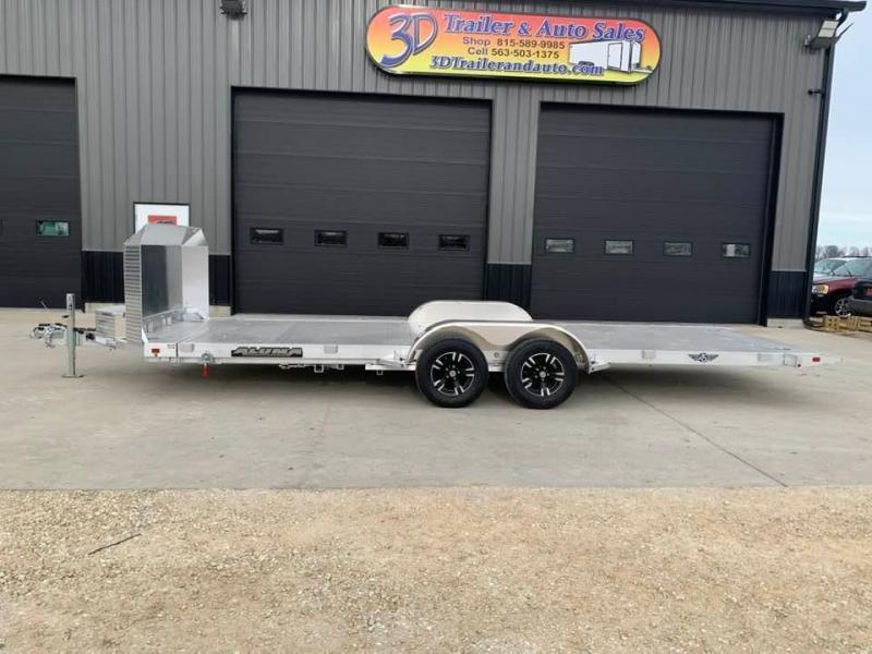 2023 Aluma 82" x 20' Tilt Bed Executive Series Aluminum Car Hauler 3d Trailer & Auto Your