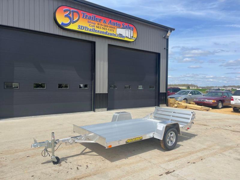 2023 Aluma 63" x 10' All Aluminum Open Utility Trailer w/ Bi-fold Gate 2023 Aluma 63" x 10' All Aluminum Open Utility Trailer w/ Bi-fold Gate