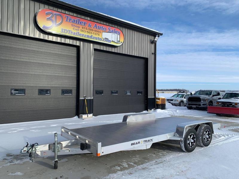2021 Bear Track 18' 7K GVWR All Aluminum Car / Racing Trailer w/ Slideout Ramps 2021 Bear Track 18' 7K GVWR All Aluminum Car / Racing Trailer w/ Slideout Ramps