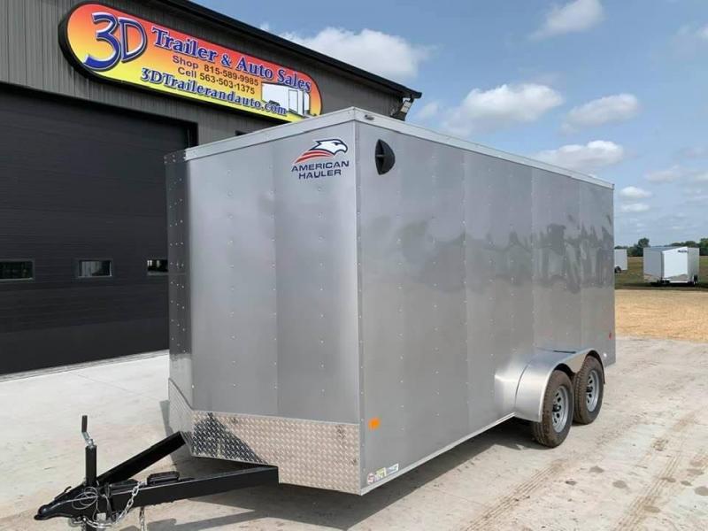 2021 American Hauler 7' x 16' x 7' 7k Arrow Deluxe UTV PACKAGE Enclosed Trailer 2021 American Hauler 7' x 16' x 7' 7k Arrow Deluxe UTV PACKAGE Enclosed Trailer