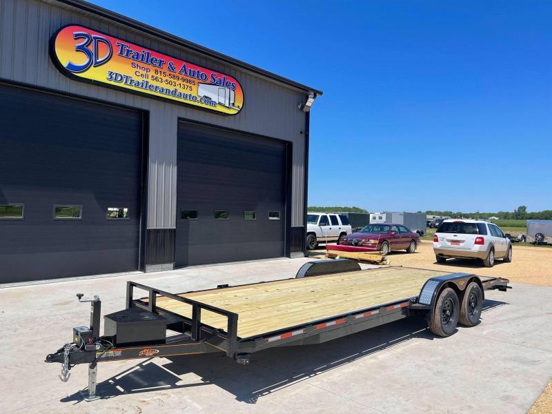 2021 Chase Trailers 22' 7K Loaded Flatbed Car Trailer 2021 Chase Trailers 22' 7K Loaded Flatbed Car Trailer