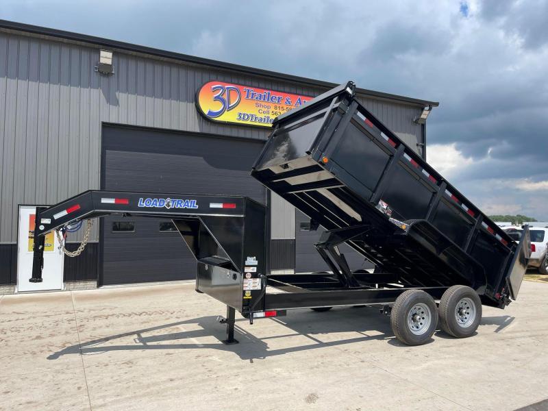 2022 Load Trail 83" x 14' 14k Heavy Duty Gooseneck Dump w/ 3' Sides 2022 Load Trail 83" x 14' 14k Heavy Duty Gooseneck Dump w/ 3' Sides