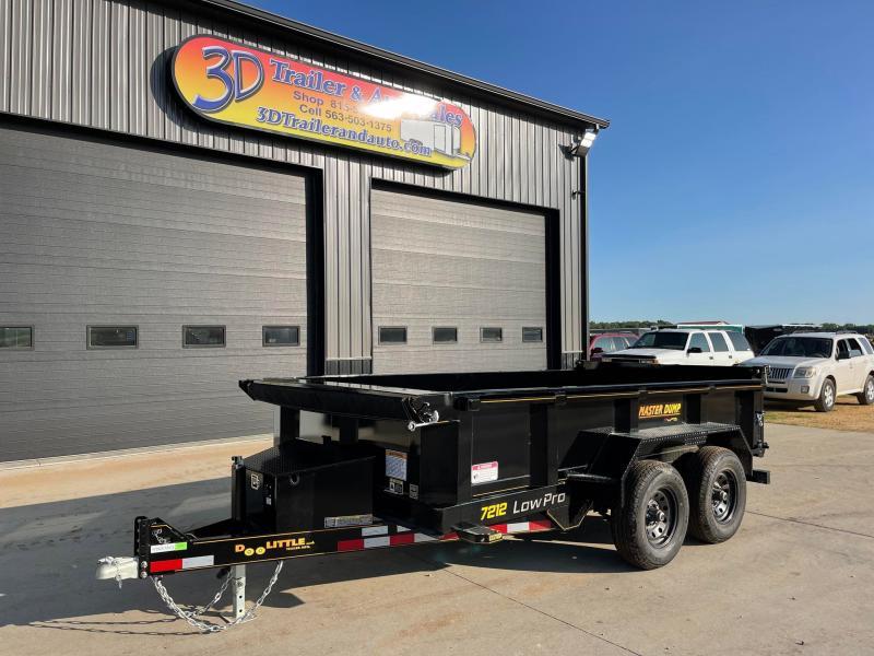 2023 Doolittle Trailer Mfg 72" X 12' 10K MASTER DUMP Dump Trailer 3d Trailer & Auto Your