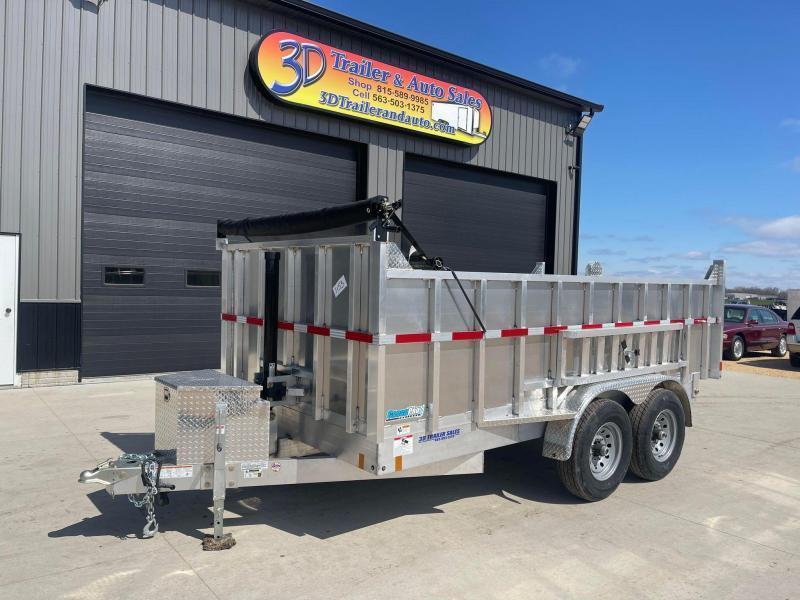 2023 CargoPro Trailers 84" X 14' 14K ALL ALUMINUM DUMP TRAILER Dump