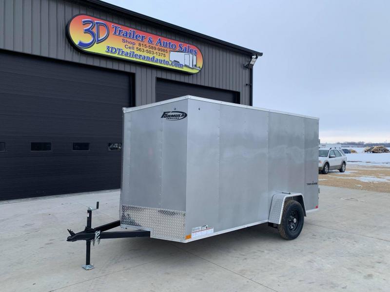 2021 Formula 6' x 12' x 6' Traverse Enclosed Cargo Trailer 2021 Formula 6' x 12' x 6' Traverse Enclosed Cargo Trailer