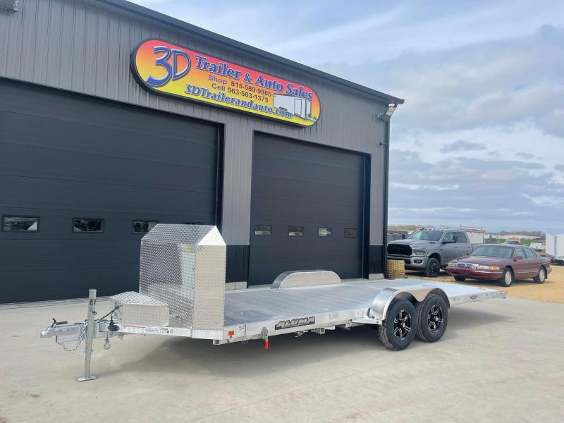 2025 Aluma 82" x 20' 10K Tilt Bed Executive Series Aluminum Car Hauler 3d Trailer & Auto