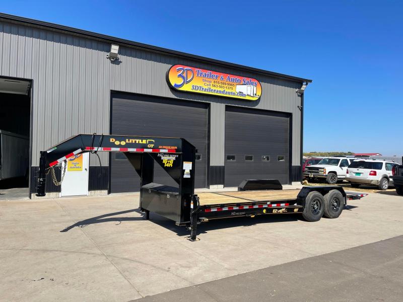2023 Doolittle Trailer Mfg 82" X 22 14K EZ LOADER Gooseneck TILT BED