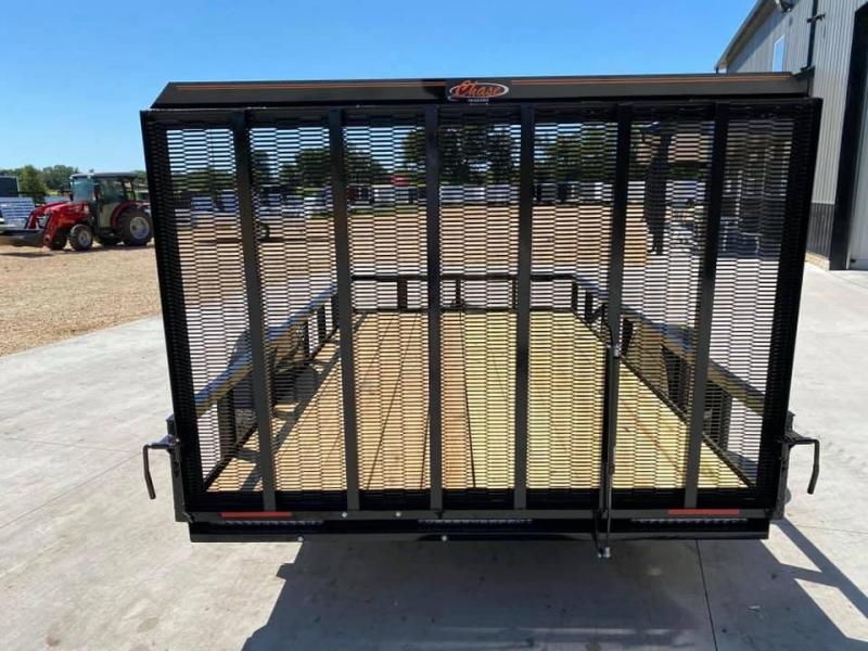 2023 Chase Trailers 6.5' x 12' Open Utility Trailer w/ 4' Assisted Gate ...