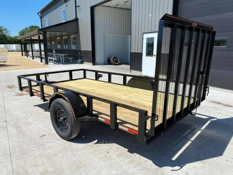 2023 Chase Trailers 6.5' x 12' Open Utility Trailer w/ 4' Assisted Gate ...