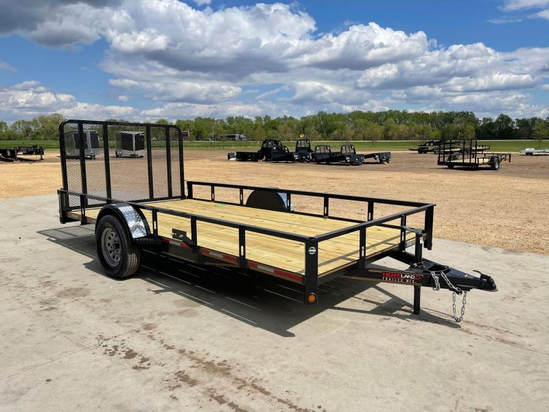 2024 Heartland 6.5 x 14' Utility Trailer 3500lb GVWR 3d Trailer