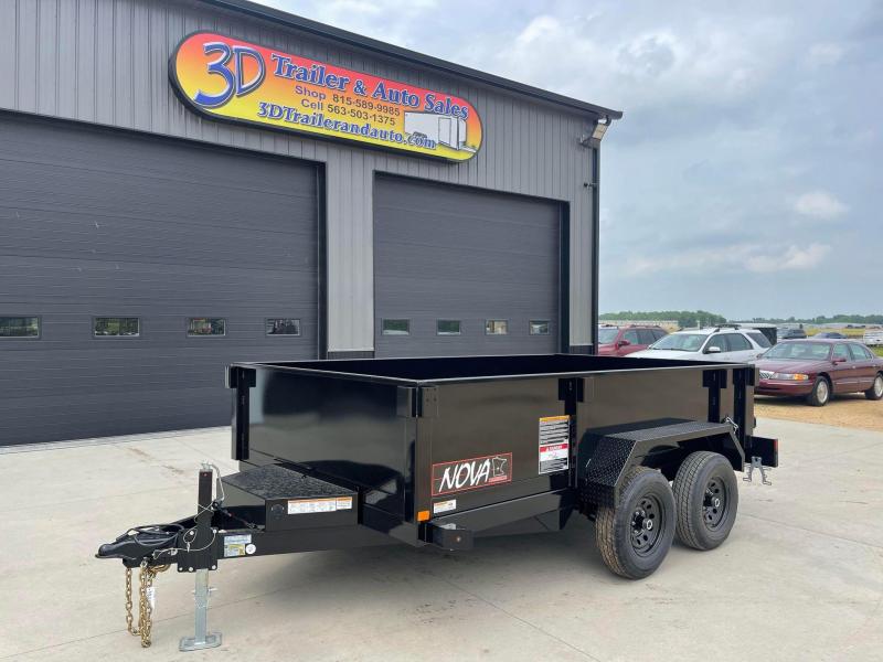 2022 82" X 12' 10K GVWR NOVA DUMP BED TRAILER 2022 82" X 12' 10K GVWR NOVA DUMP BED TRAILER