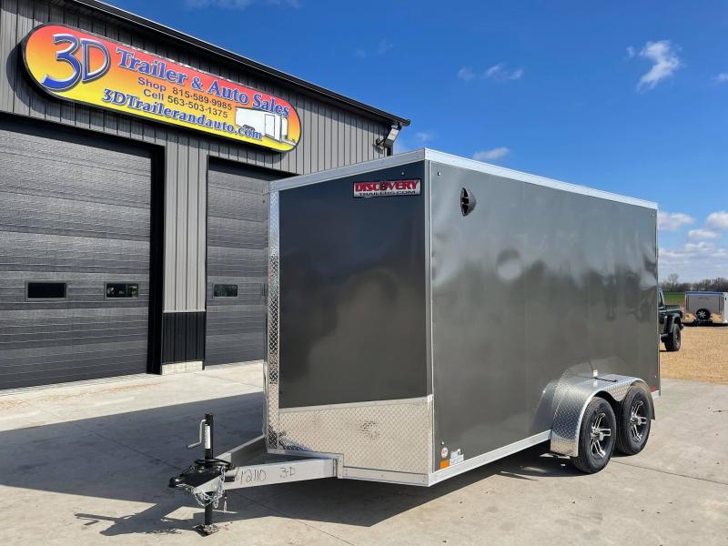 2022 Discovery 7' x 14' x 7' Aluminum UTV PKG Enclosed Trailer w/ Ramp 2022 Discovery 7' x 14' x 7' Aluminum UTV PKG Enclosed Trailer w/ Ramp