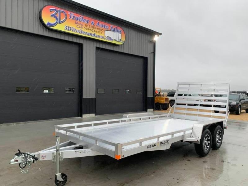 2021 Bear Track 81 X 16 7k All Aluminum HD Tandem Axle Utility Utility Trailer 2021 Bear Track 81 X 16 7k All Aluminum HD Tandem Axle Utility Utility Trailer