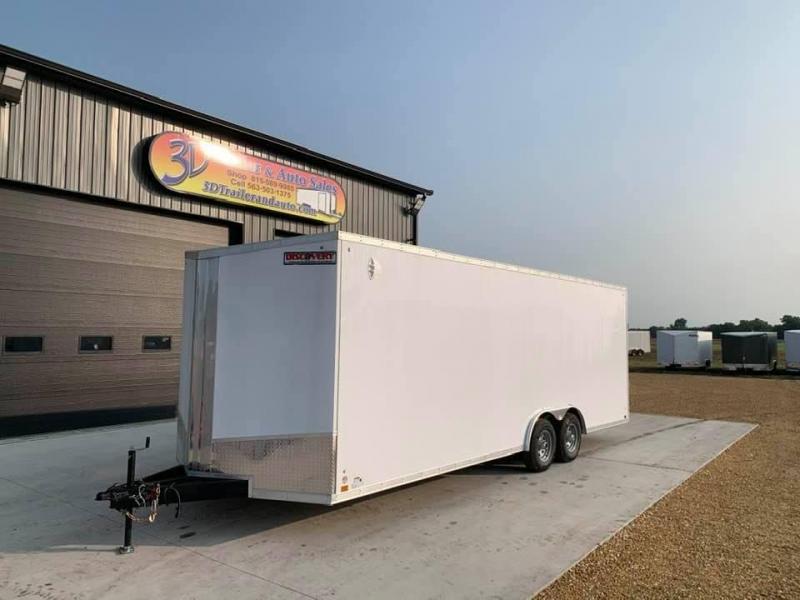 2021 Discovery 8.5' X 24' X 7'2'' 10K CHALLENGER SE RAMP DOOR ENCLOSED CARGO TRAILER 2021 Discovery 8.5' X 24' X 7'2'' 10K CHALLENGER SE RAMP DOOR ENCLOSED CARGO TRAILER
