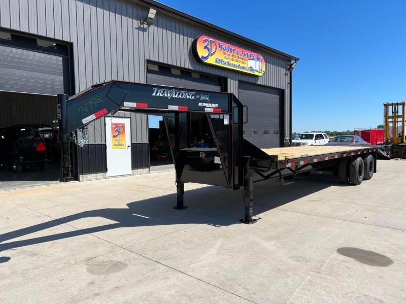 2022 TRAVALONG BY LANDOLL 29' Gooseneck Deckover 24K GVWR w/ Full Width Ramps 2022 TRAVALONG BY LANDOLL 29' Gooseneck Deckover 24K GVWR w/ Full Width Ramps