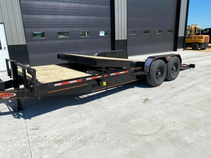 2023 Chase Trailers 22' 14K Split Deck Tilt Bed Equipment Trailer in ...