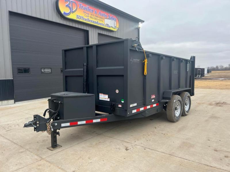 2023 Watchdog 14' 14K TELESCOPIC DUMP Dump TrailerWD714 14K TELESCOPIC DUMP W/ 4' SIDES 2023 Watchdog 14' 14K TELESCOPIC DUMP Dump TrailerWD714 14K TELESCOPIC DUMP W/ 4' SIDES