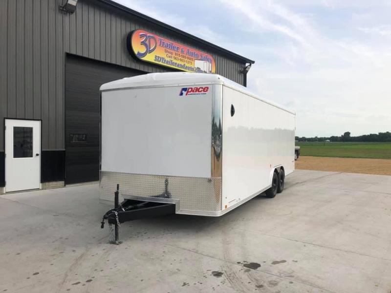 2023 Pace American 8.5' x 24' x 7' 10K GVW Cargo Sport Extra Tall PREMIUM Enclosed Trailer 2023 Pace American 8.5' x 24' x 7' 10K GVW Cargo Sport Extra Tall PREMIUM Enclosed Trailer