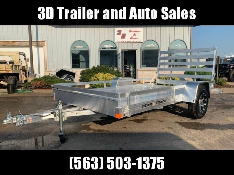 2020 Bear Track 76" X 12' All Aluminum Utility Trailer w/ Straight Gate 2020 Bear Track 76" X 12' All Aluminum Utility Trailer w/ Straight Gate