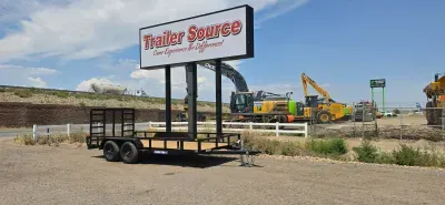 2026 Sure-Trac 7'x16' Tube Top Utility-