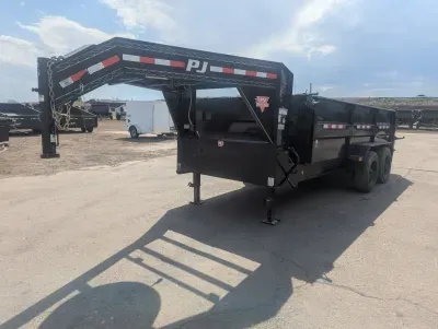 2021 PJ Trailers 7'x16'x2' HD GN-