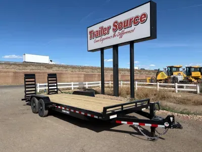 2026 Sure-Trac 7'x22' Channel Frame Equipment 14K-