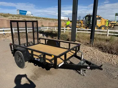 2027 Sure-Trac 5'x8' Tube Top Utility-