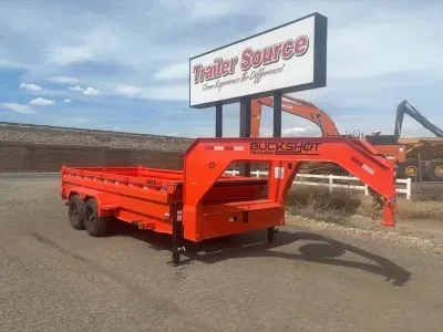 2027 Buckshot Trailers 7'x16'x2' GN-