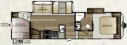used Fifth Wheel Trailers Keystone RV  for sale, in Wheat Ridge, CO Thumbnail 2