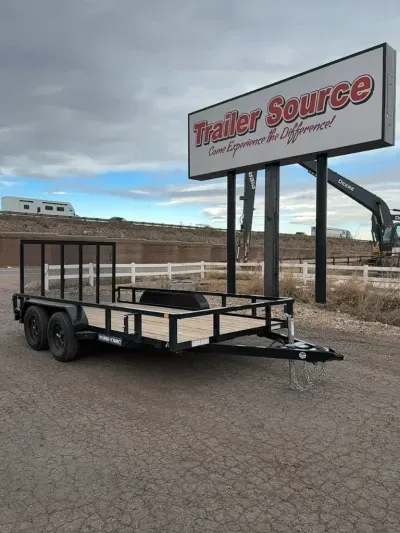 2026 Sure-Trac 7'x14' TA Tube Top Utility-